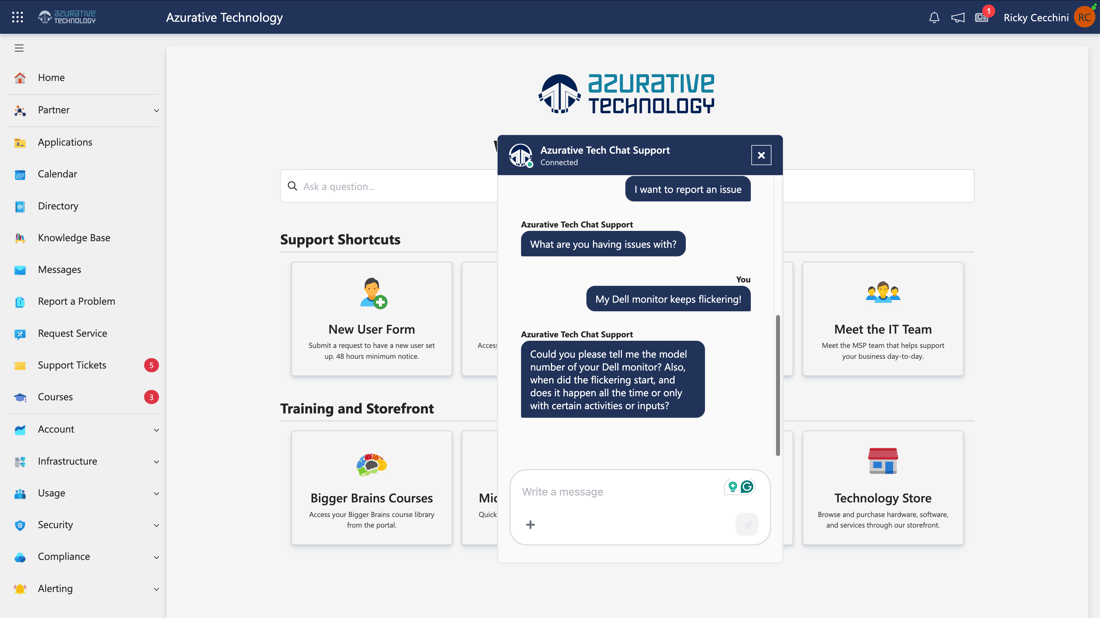 Chat Starter - End User Chat Widget