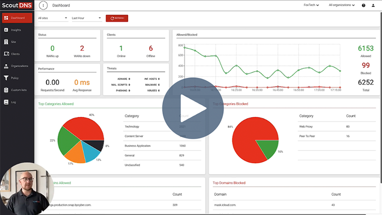 DNS Home Page Video