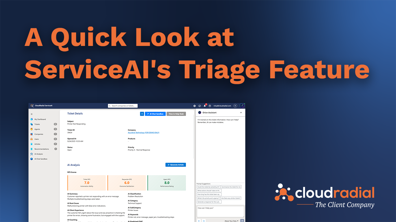 ServiceAI Triage Thumbnail