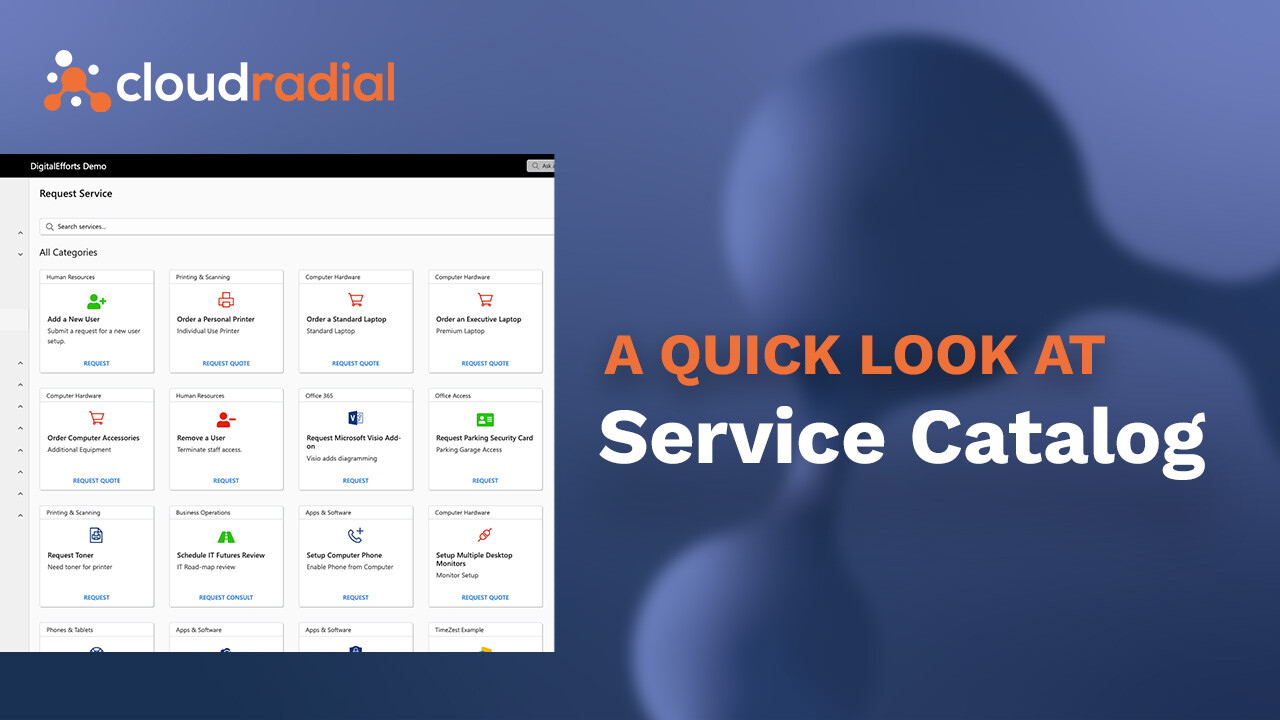 Service Catalog