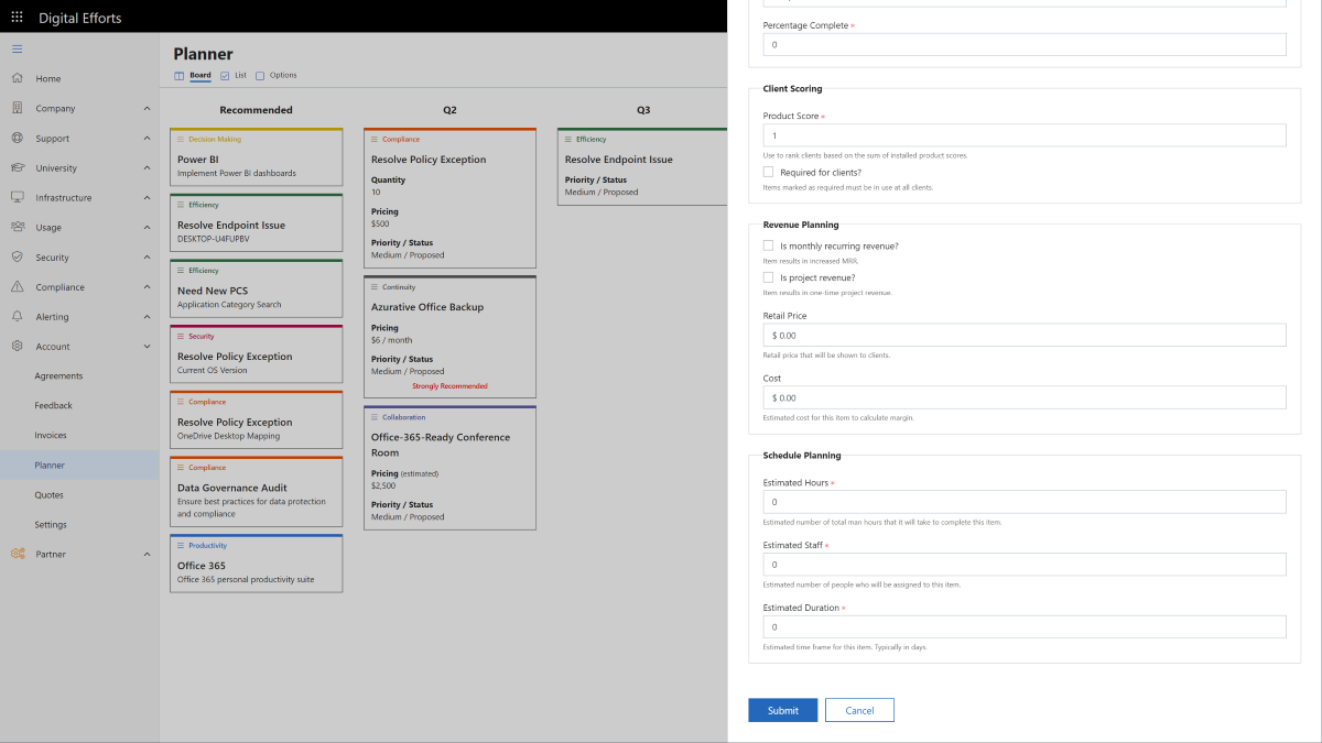 Build an Account Roadmap for Each of your Clients