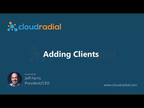Adding Clients to CloudRadial