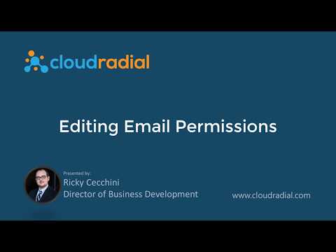 Editing Email Preferences in CloudRadial