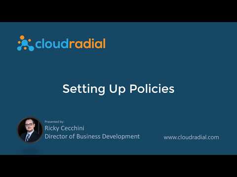 Setting Up Policies in CloudRadial